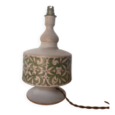 Hand-painted vintage table lamp
