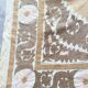 Vintage hand-embroidered tablecloth 136x158 cm