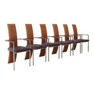 6 chaises de Belgo Chrom