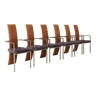 6 chaises de Belgo Chrom
