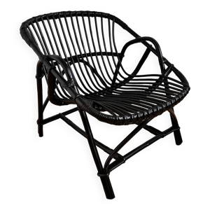 Fauteuil en rotin