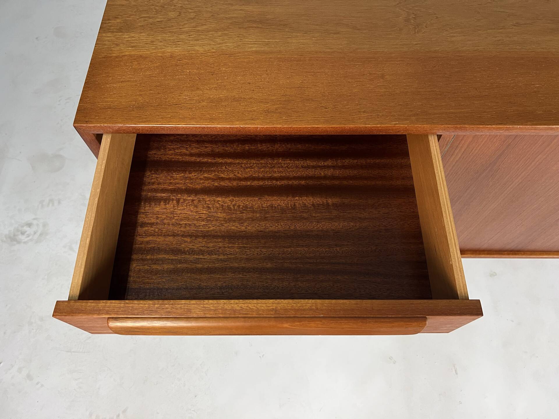 Mid-century teak sideboard by Georg Satink for WK Möbel 60s vintage