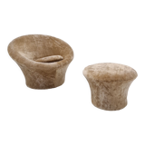 Mushroom Armchair and Ottoman by Pierre Paulin for Artifort, 1960's