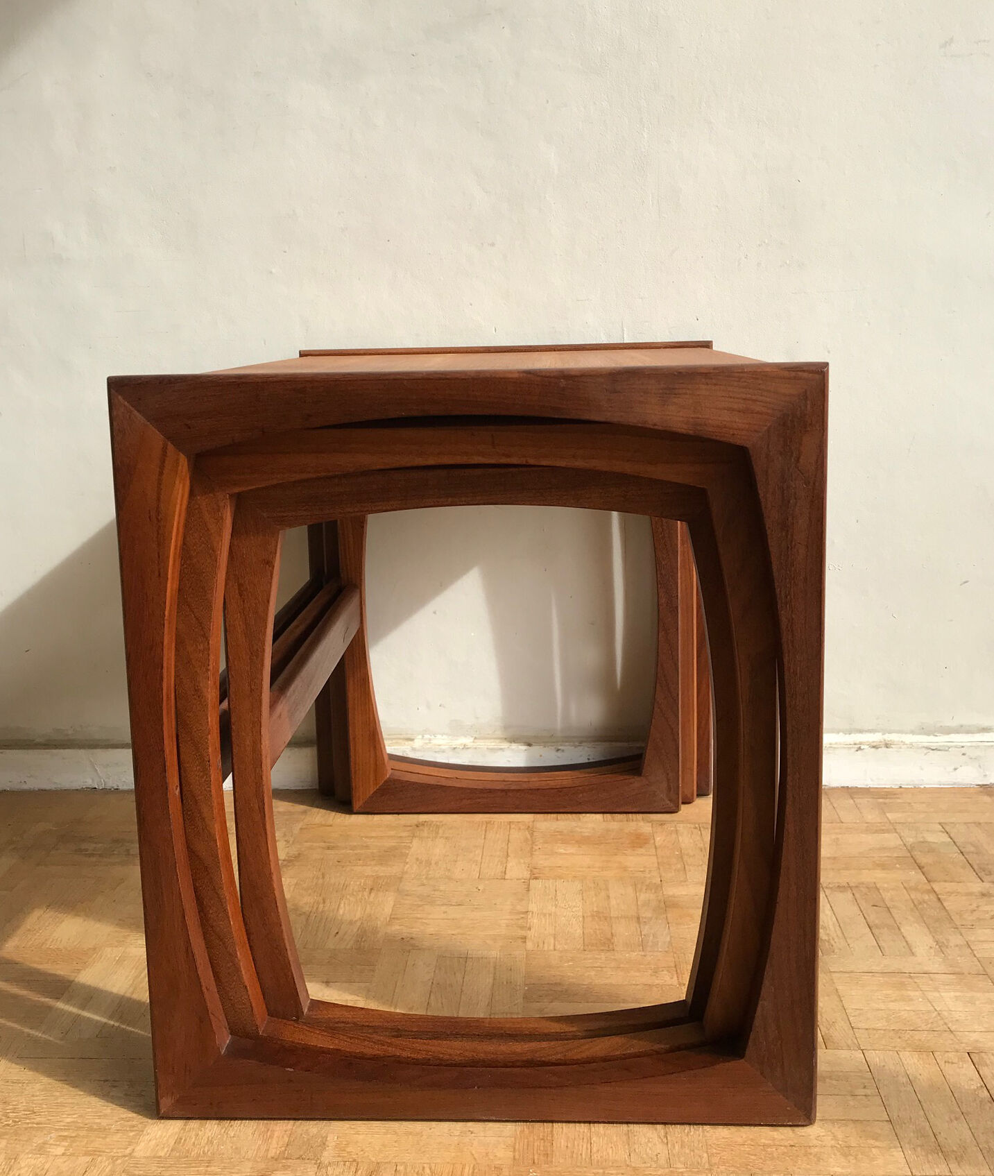 Pull-out tables G Plan - teak - 1960s