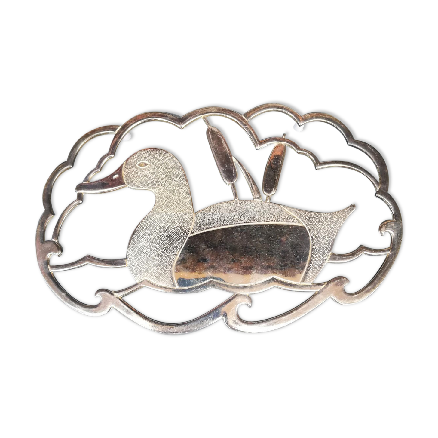 Underside of flat 60s vintage