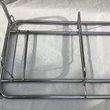 Chrome tubular cloakroom coat rack