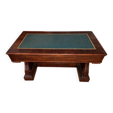 Bureau d’époque Restauration / Empire en acajou moucheté – XIXe siècle (omb