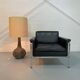 Vintage Italian ceramic floor lamp 60s