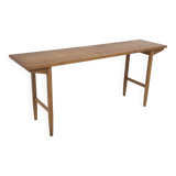 Scandinavian oak console, Edsbyverken, Sweden, 1960