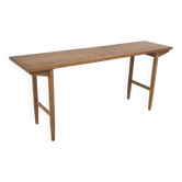 Scandinavian oak console, Edsbyverken, Sweden, 1960