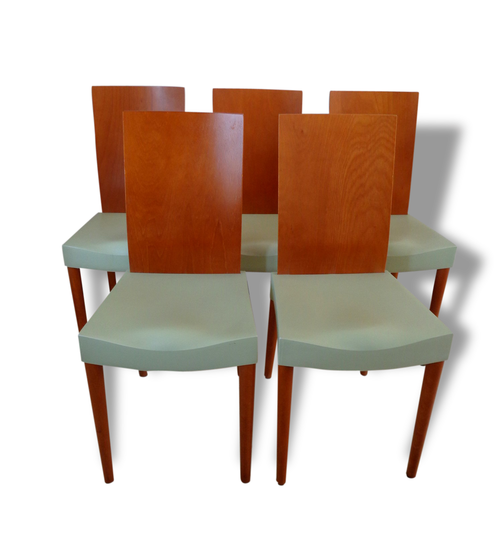 4 Chaises Philippe Starck Miss Trip édition Kartell Selency