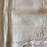 Nappe carrée en lin