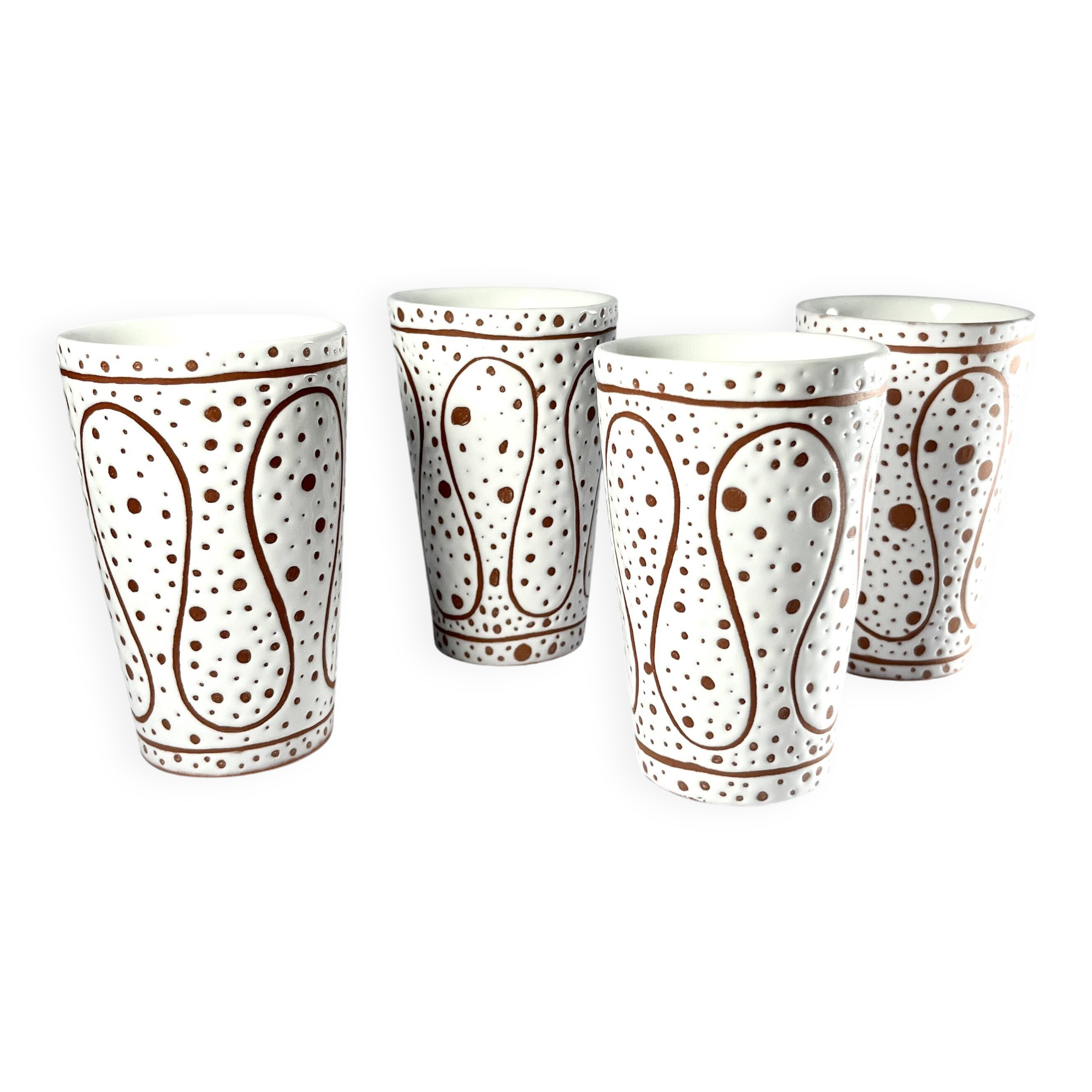 Verres à eau en céramique