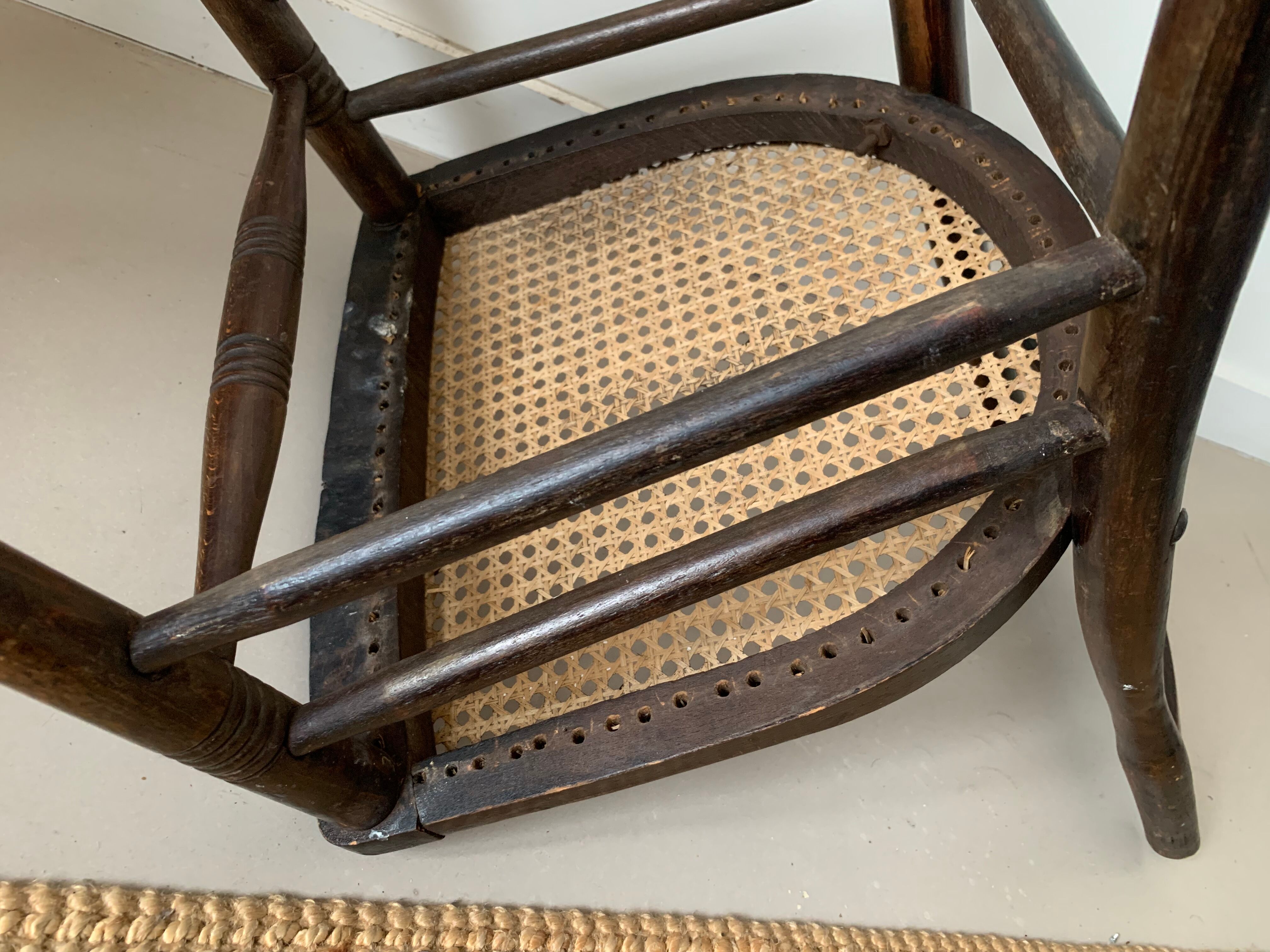Antique bistro chair