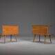 Vintage German cherry nightstands, 1960s, set of 2