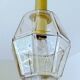 Vintage Apace Age Limburg Glass Pendant Light