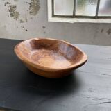 XL thuja root wooden dish