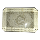 Presse papier verre Napoléon III XIXe siècle
