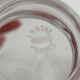 Set of 10 vintage Sèvres crystal glasses, 1970s
