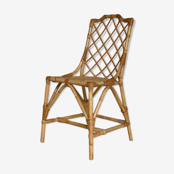 Canning chair and rattan