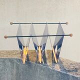 Metal magazine holder