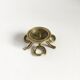 Brutalist Bronze Candleholder, 1970s