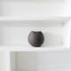 Andreas Kastl Studio ceramic vase brown yellow, small art ceramic vase