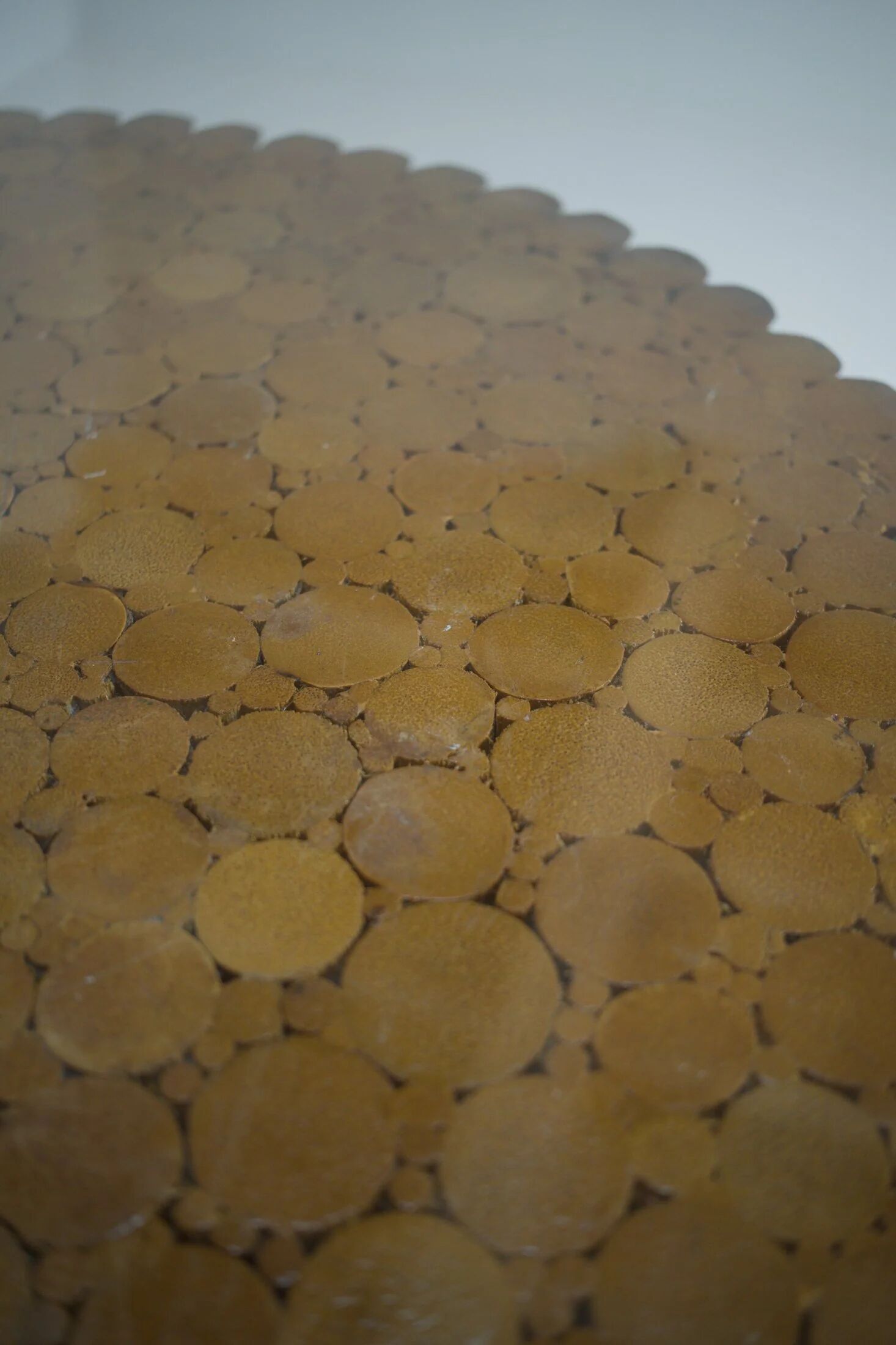 1970s rattan dining table