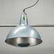A.L.F. Firenze Italian Industrial Three-Light Chandelier, 1970s