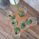 White wine glasses from Alsace