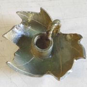 "Cellar rat" candle holders in glazed ceramic