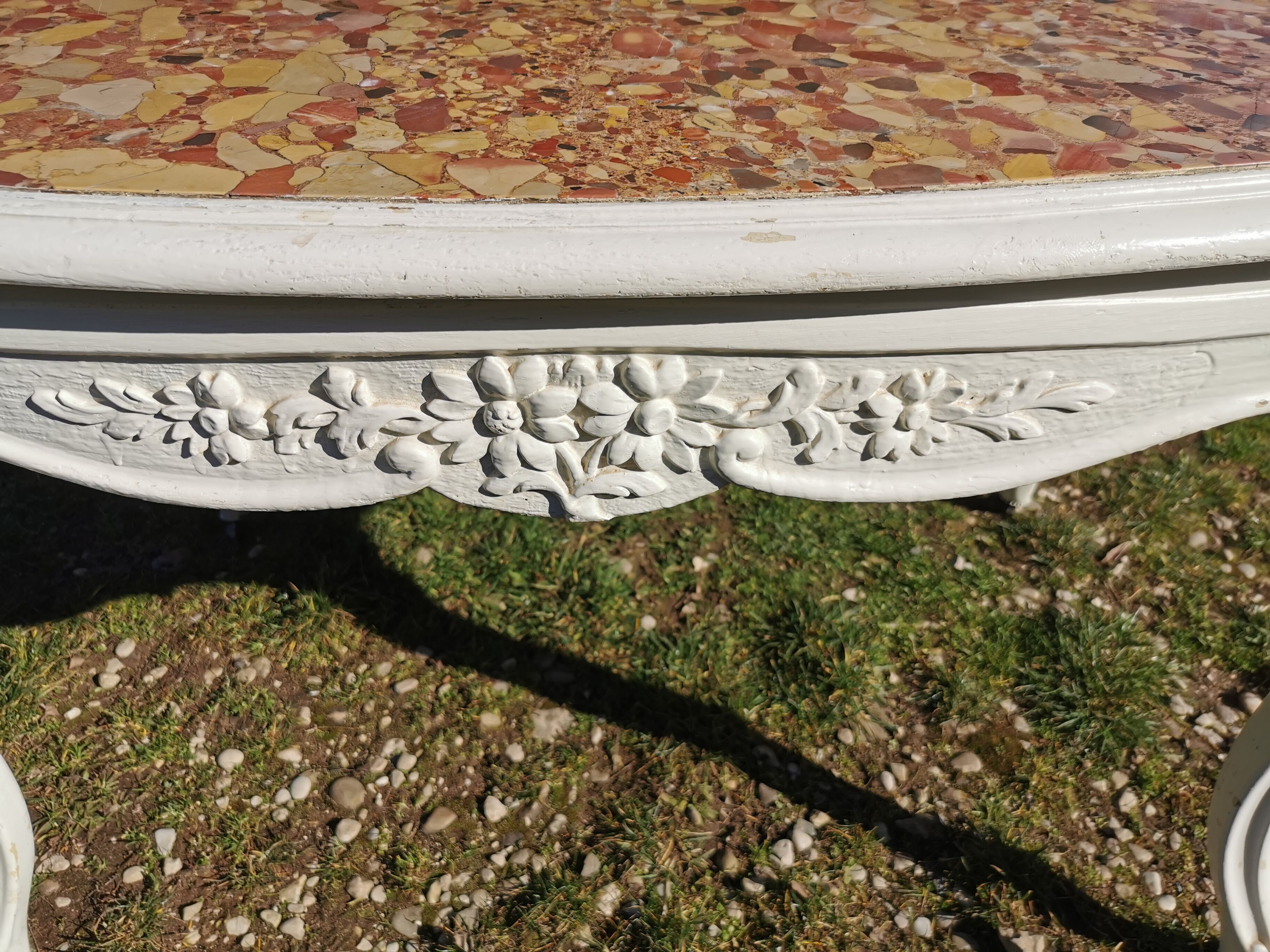 Period table 1917 Louis XV style Meubles Perrin Lyon