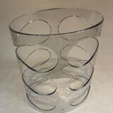 Transparent plexiglass bottle holder Umbra design Ran Lerner