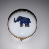 Boîte à bijoux en porcelaine de limoge