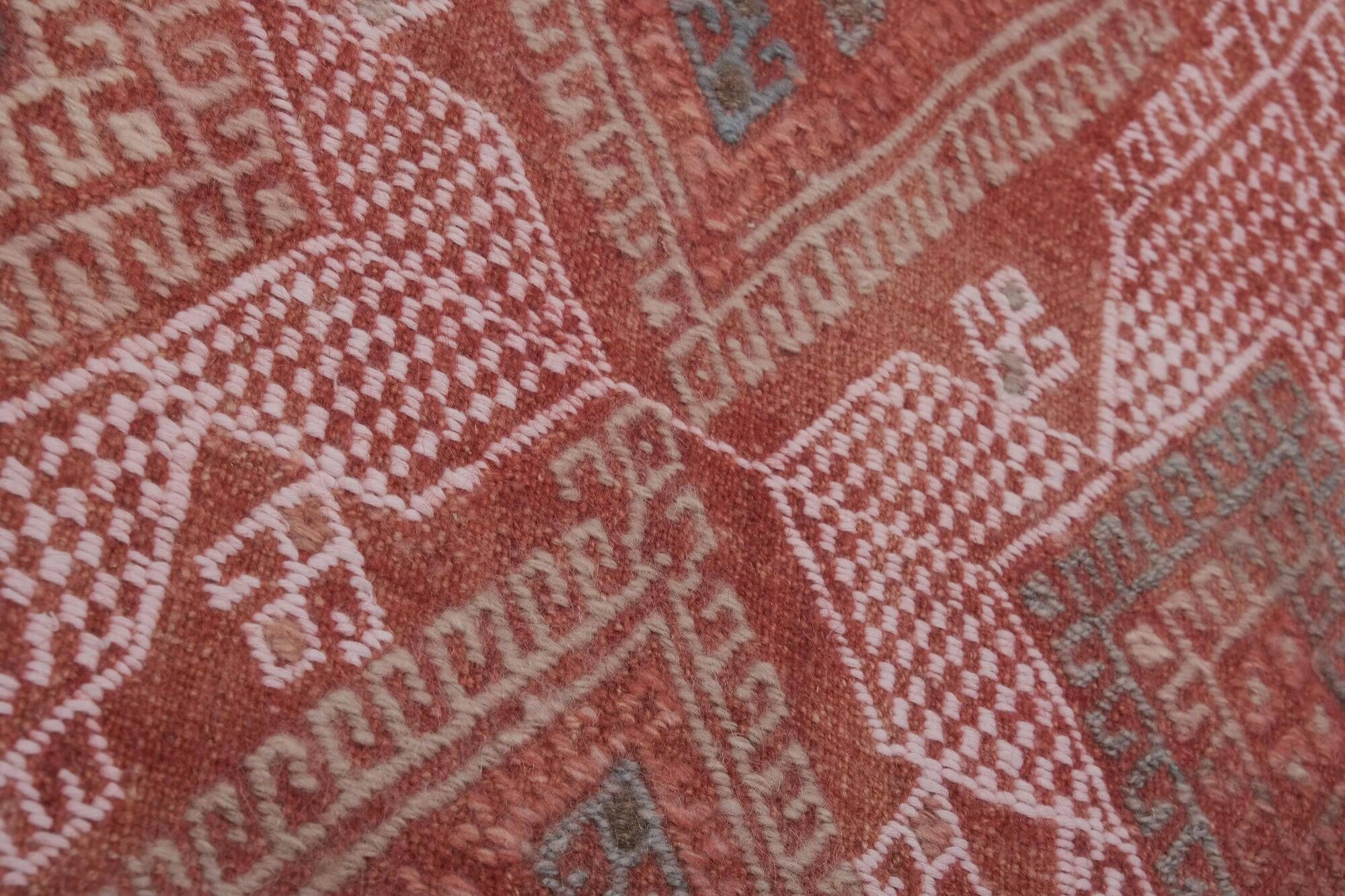 Vintage Turkish handmade rug 153x207 cm