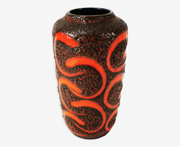 Vase de lave grasse, Allemagne, années 1960