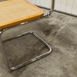 Chair Breuer B32 light wood cannage 1980