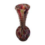 Murano's small vintage glass vase