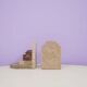 vintage marble Art Deco book stands