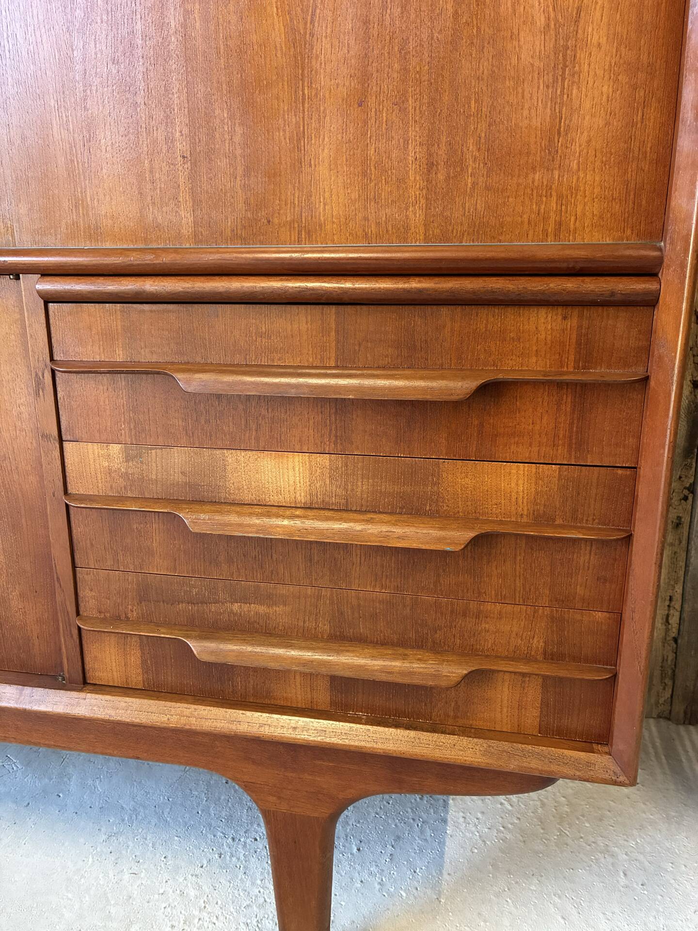 Enfilade, buffet en teck