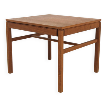 "Casino" side table in teak, Engström & Myrstran, Sweden, 1960