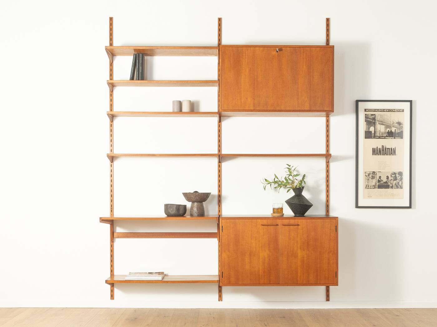 1960s Wall Shelf, Kai Kristiansen, FM  MØBLER