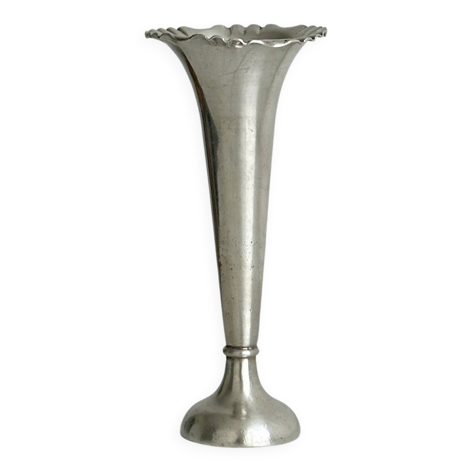 Patinated silver-plated soliflore