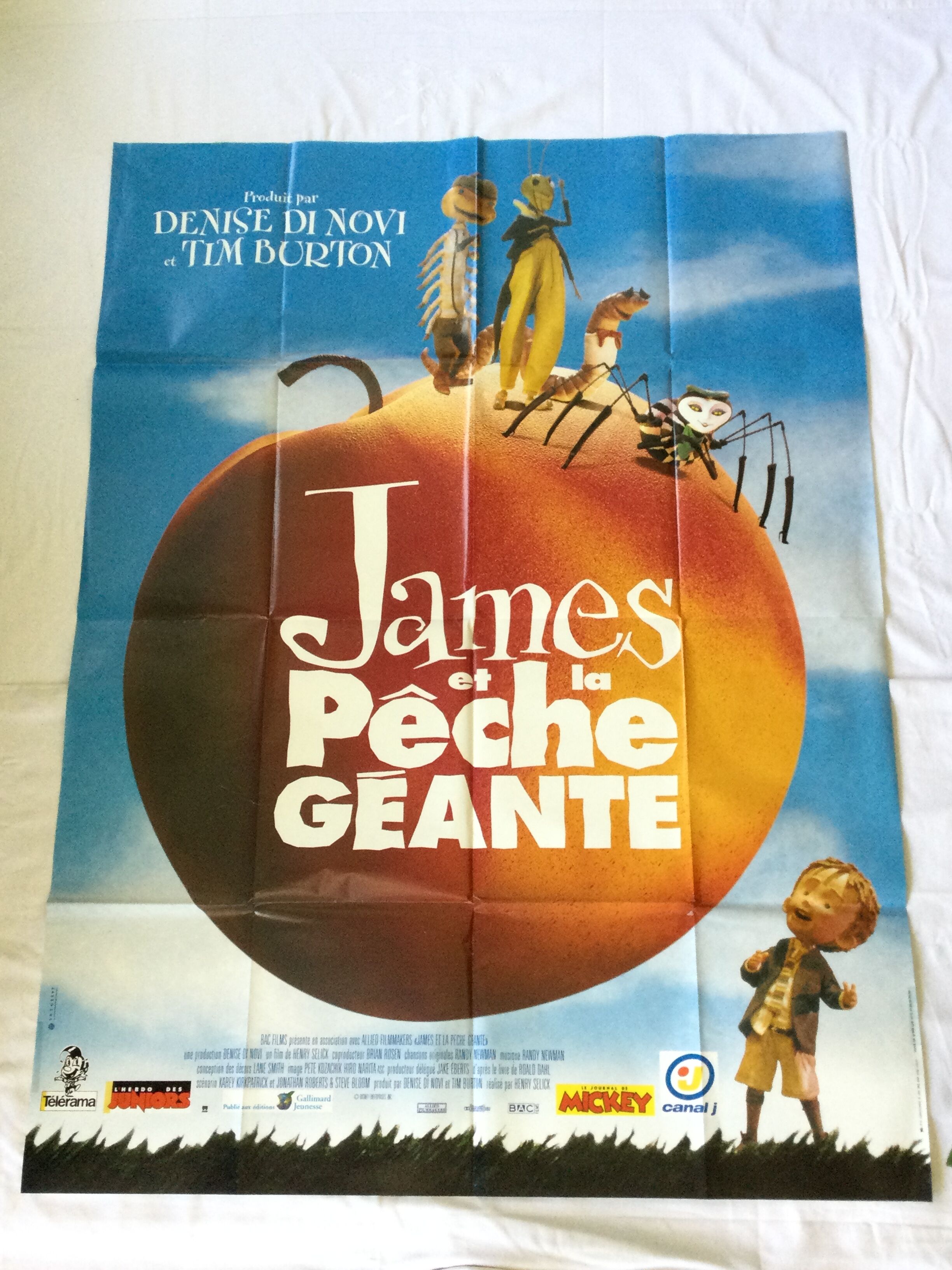 Affiche du film " James et la pêche géante "