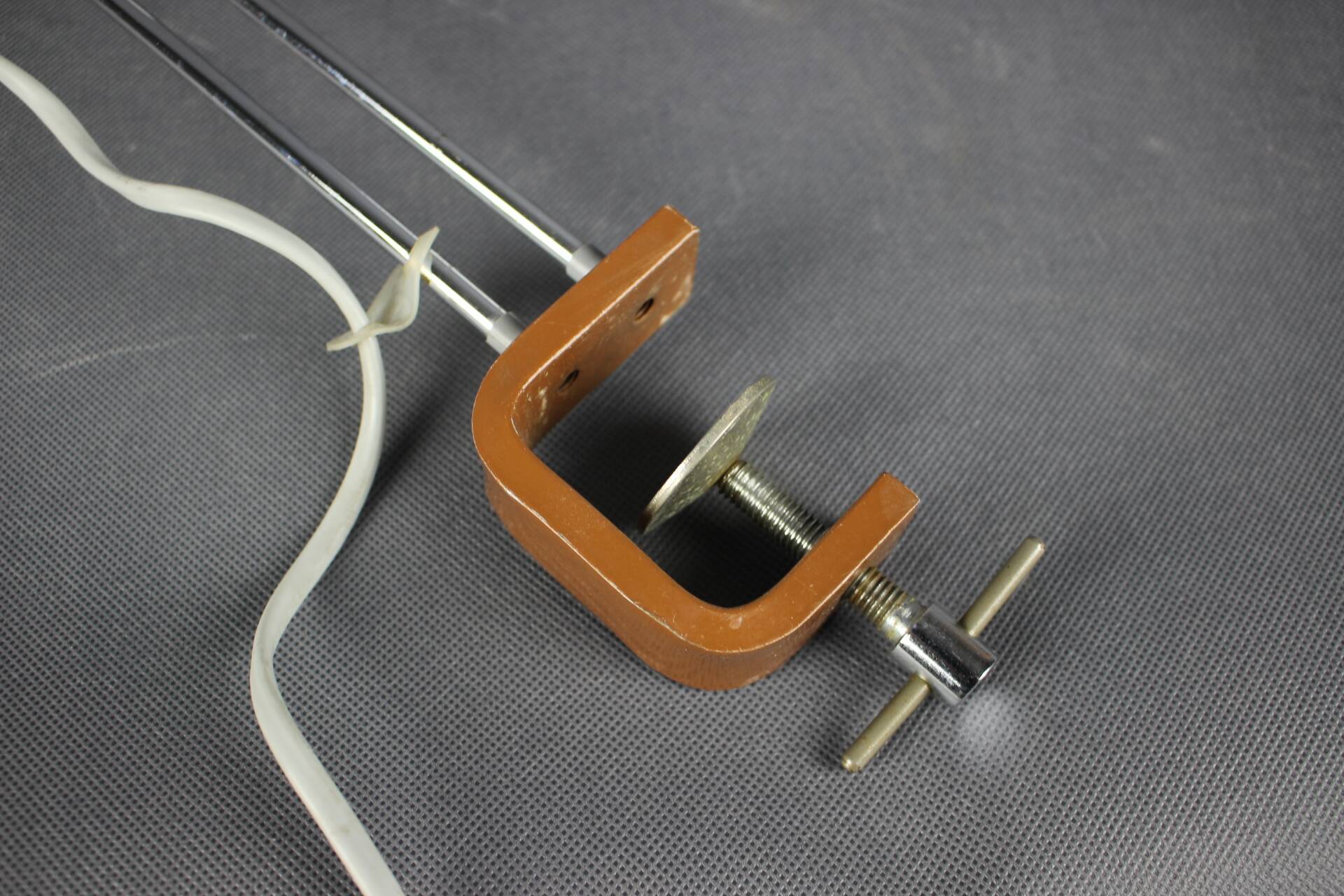 Mid-Century Adjustable Clamp Lamp by Stanislav Indra, Czechoslovakia, 1970s