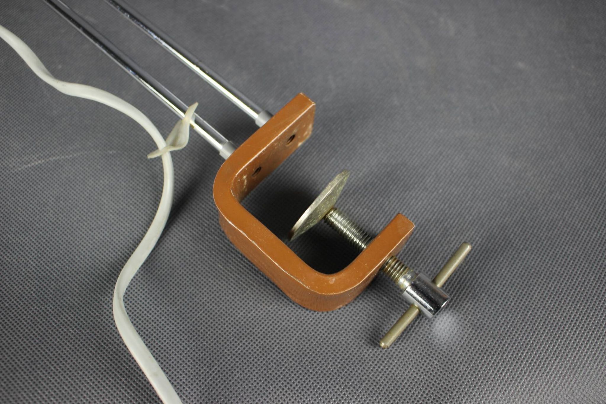 Mid-Century Adjustable Clamp Lamp by Stanislav Indra, Czechoslovakia, 1970s