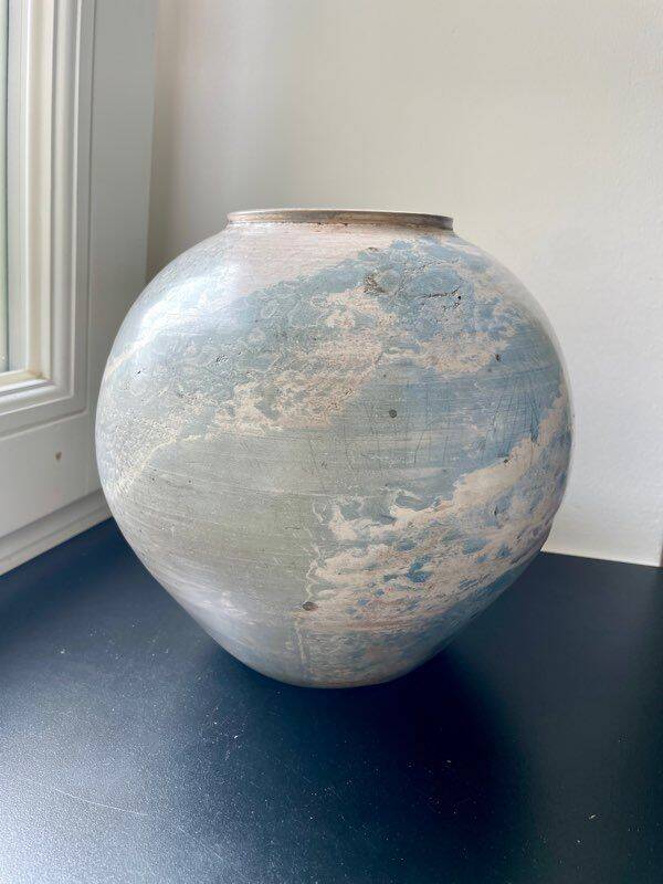 Japanese art pottery 20 cm