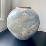 Japanese art pottery 20 cm