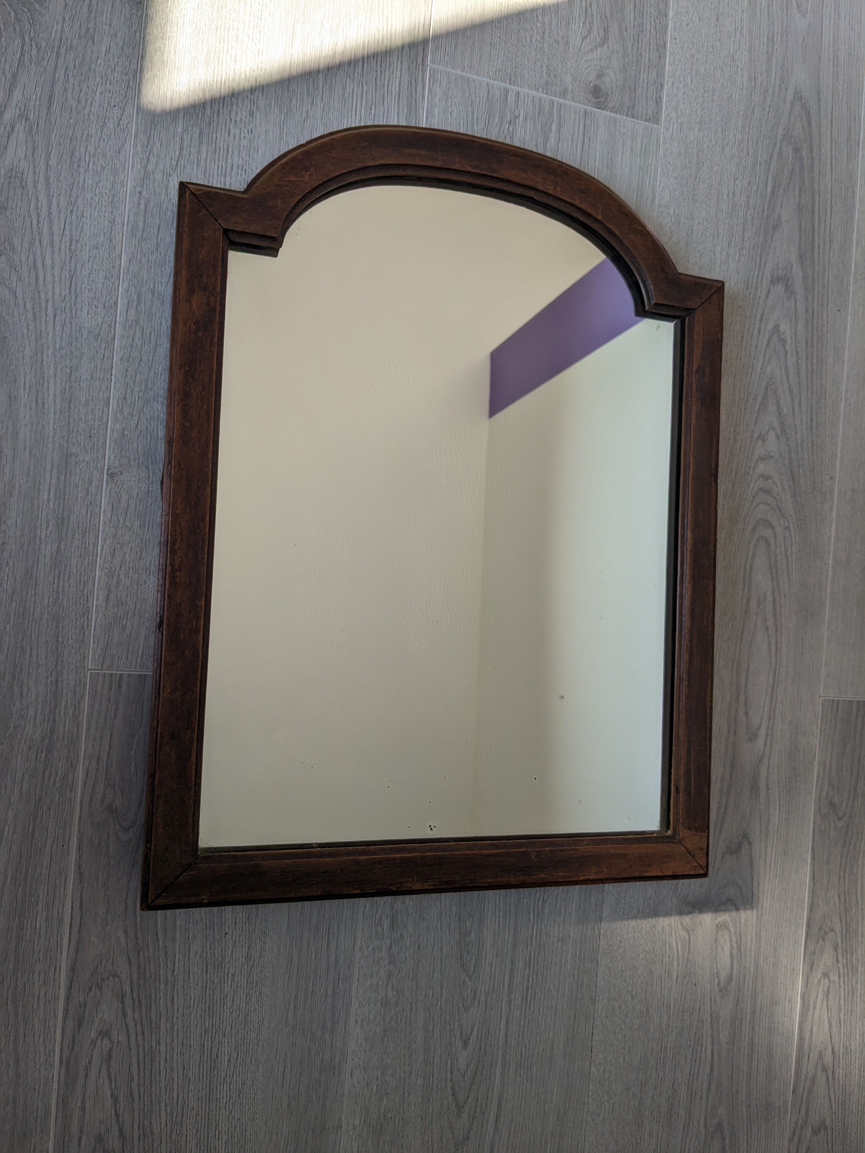 Art Deco mirror by Leglas-Maurice 53x41cm