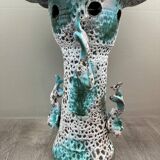 Vallauris Ceramic Fountain – Mermaid, 20th Century